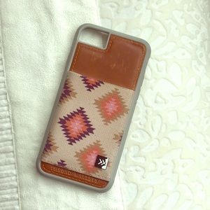 iphone 8 Case Thread Wallet Phone Case